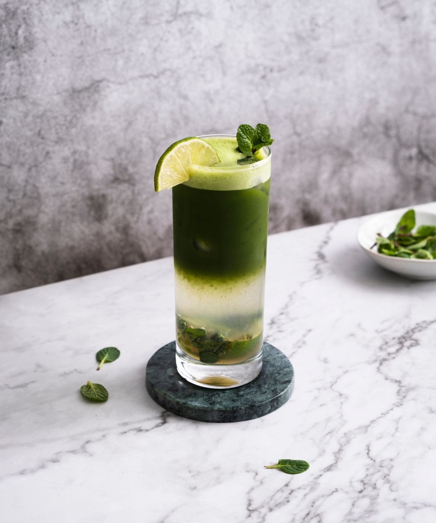 Matcha Mojito Mocktail