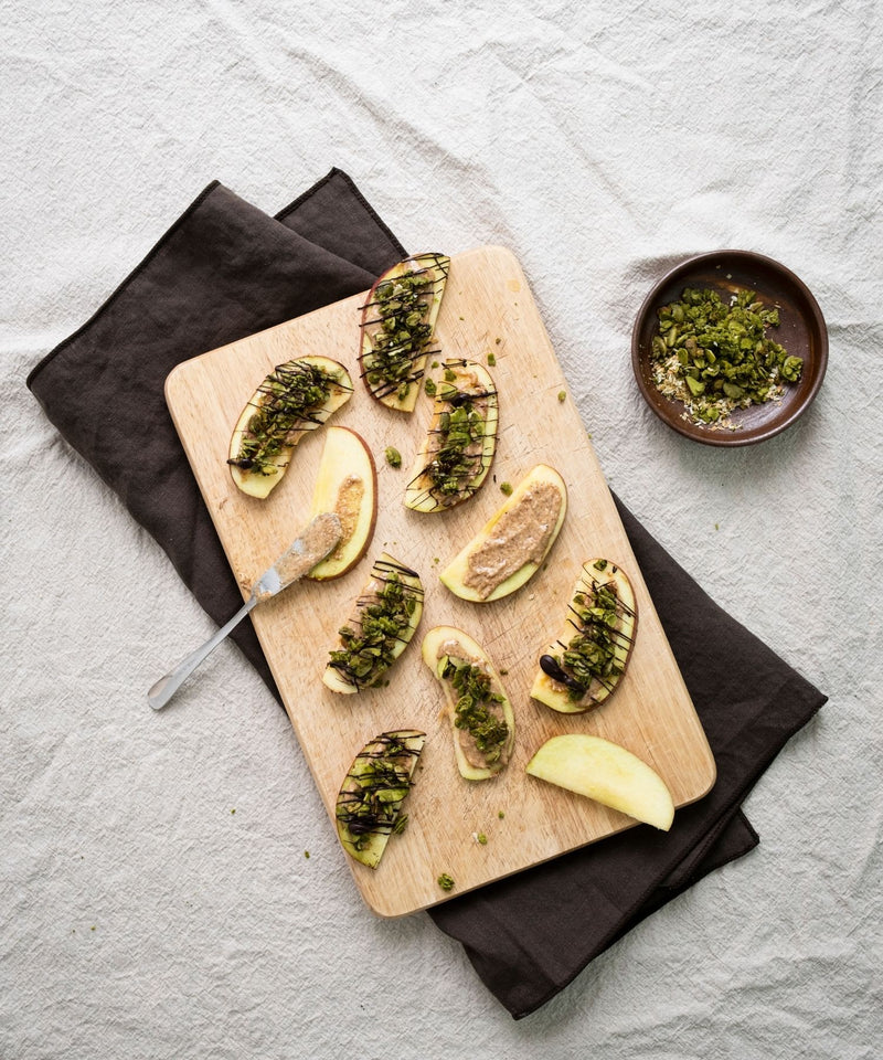 Matcha Granola Apple Bites