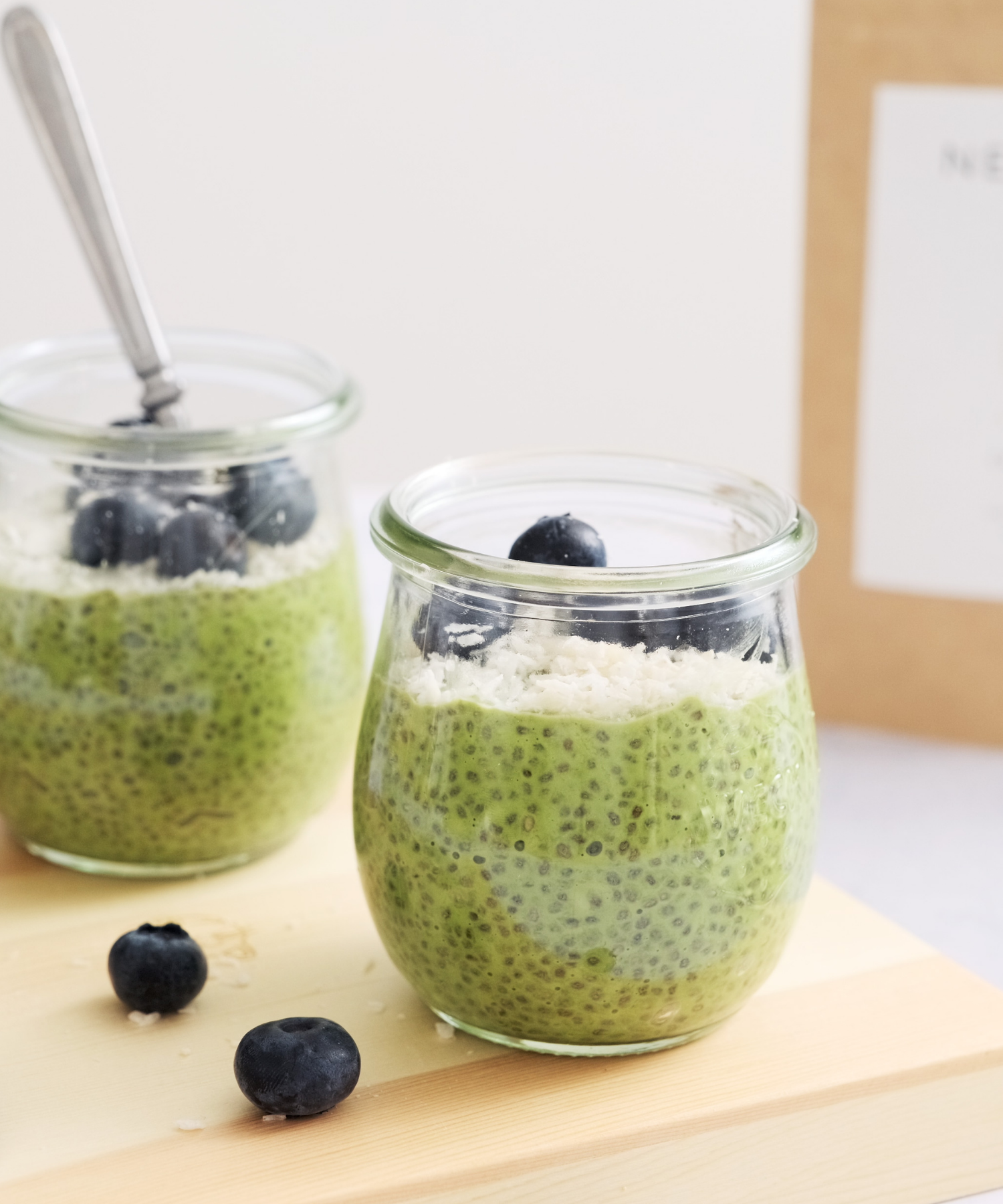 Matcha Chia Seed Pudding