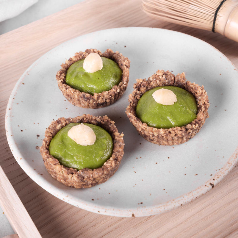 Matcha Cashew Tart